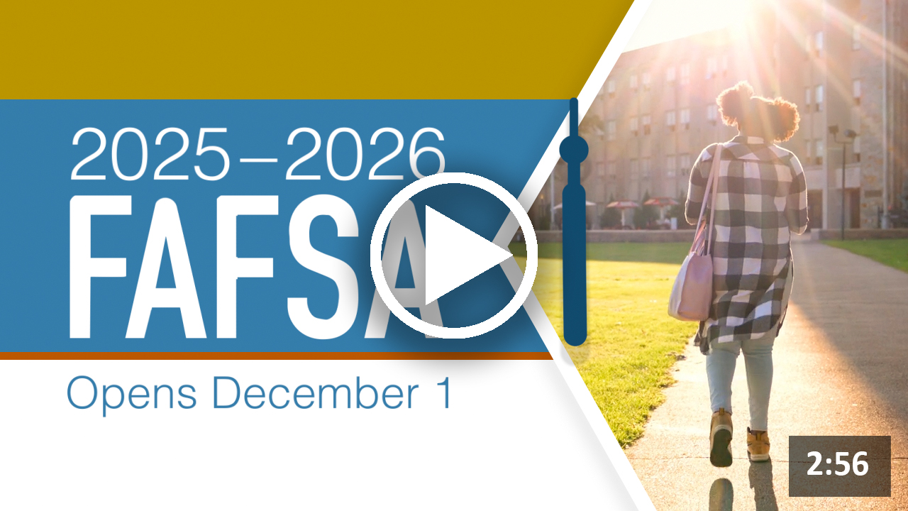 2025-2026 FAFSA Opens December 1